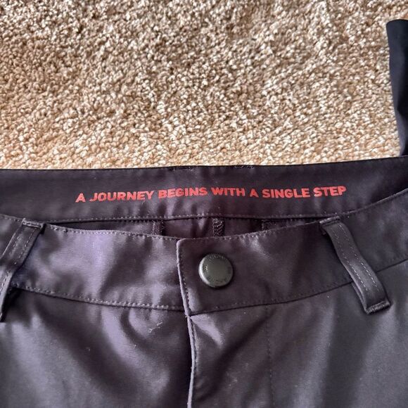 Rhone Commuter Pants Mens Size 31 Straight Stretch Comfort Black - Picture 2 of 7